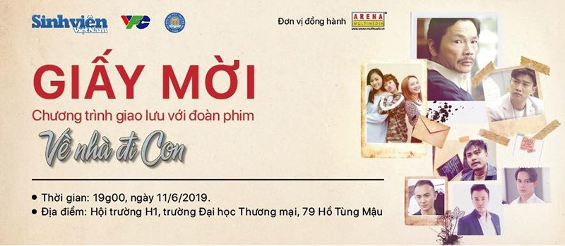 Cơ hội gặp gỡ trực tiếp các diễn viên trong phim Về nhà đi con