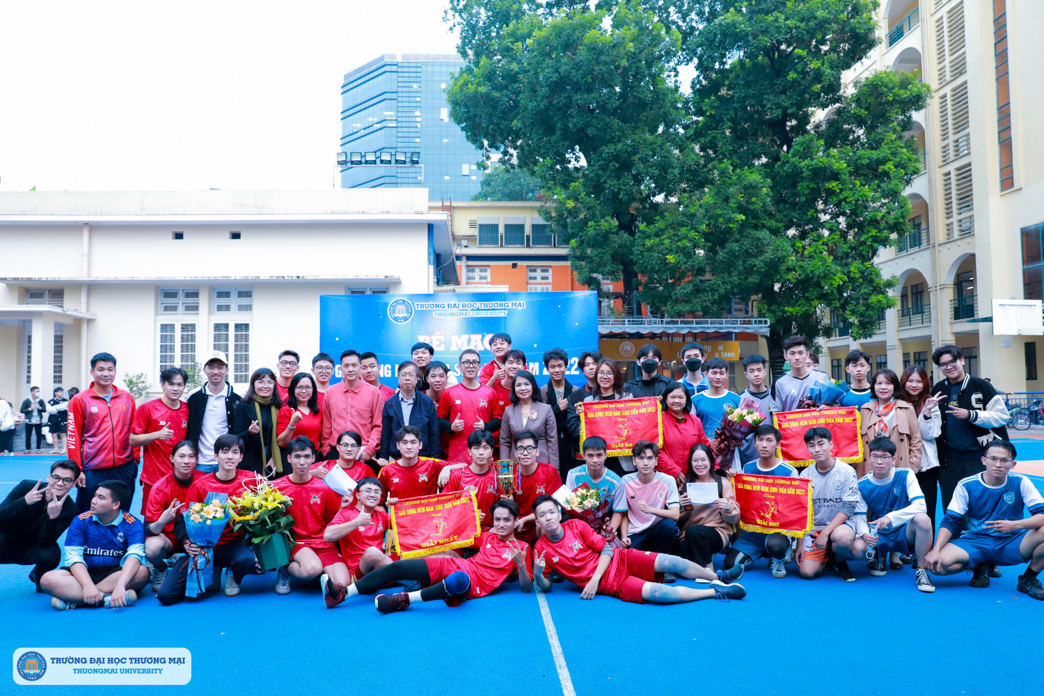Finals and awarding of the Men's Handball Award at the University of Commerce in 2022
