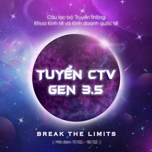 TUYỂN CỘNG TÁC VIÊN TRUYỀN THÔNG GEN 3 PLUS                        ~ ????? ??? ?????? ~