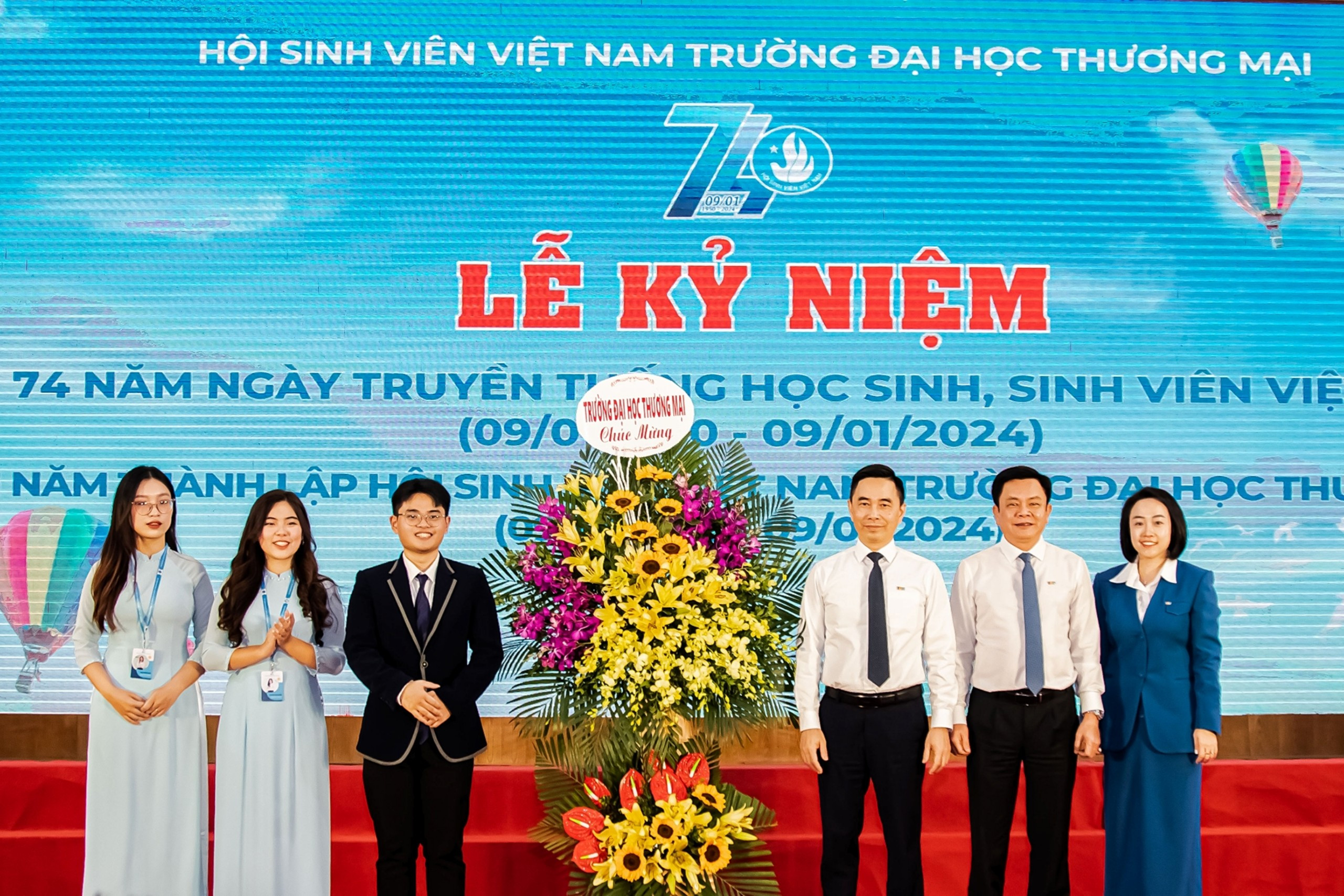 Lễ Kỷ niệm 74 năm Ngày truyền thống Học sinh, Sinh viên và Hội Sinh viên Việt Nam (09/01/1950 - 09/01/2024)