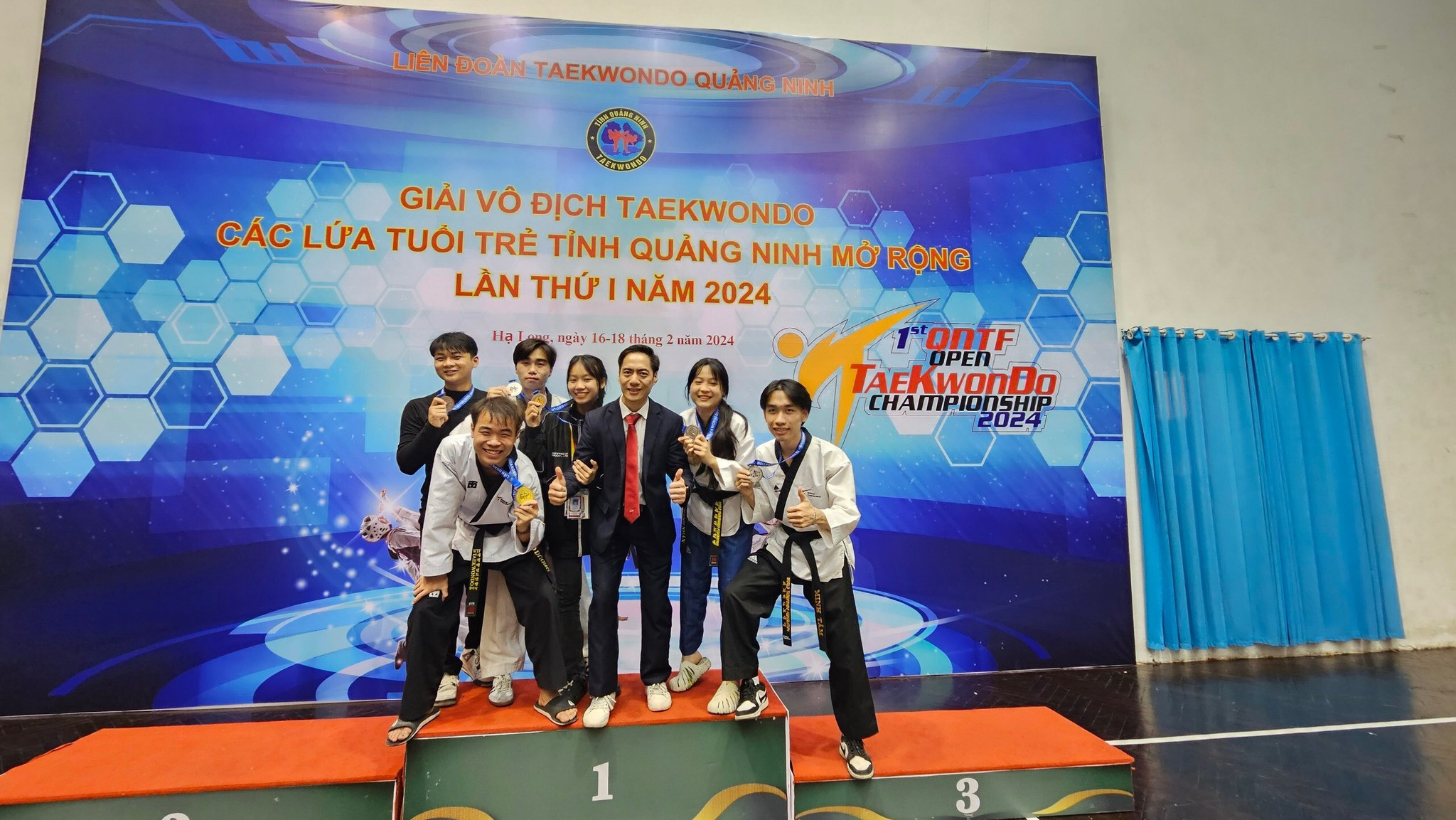 Thành tích rực rỡ của CLB TAEKWONDO Trường Đại học Thương mại tại giải Vô địch TAEKWONDO  Quảng Ninh mở rộng