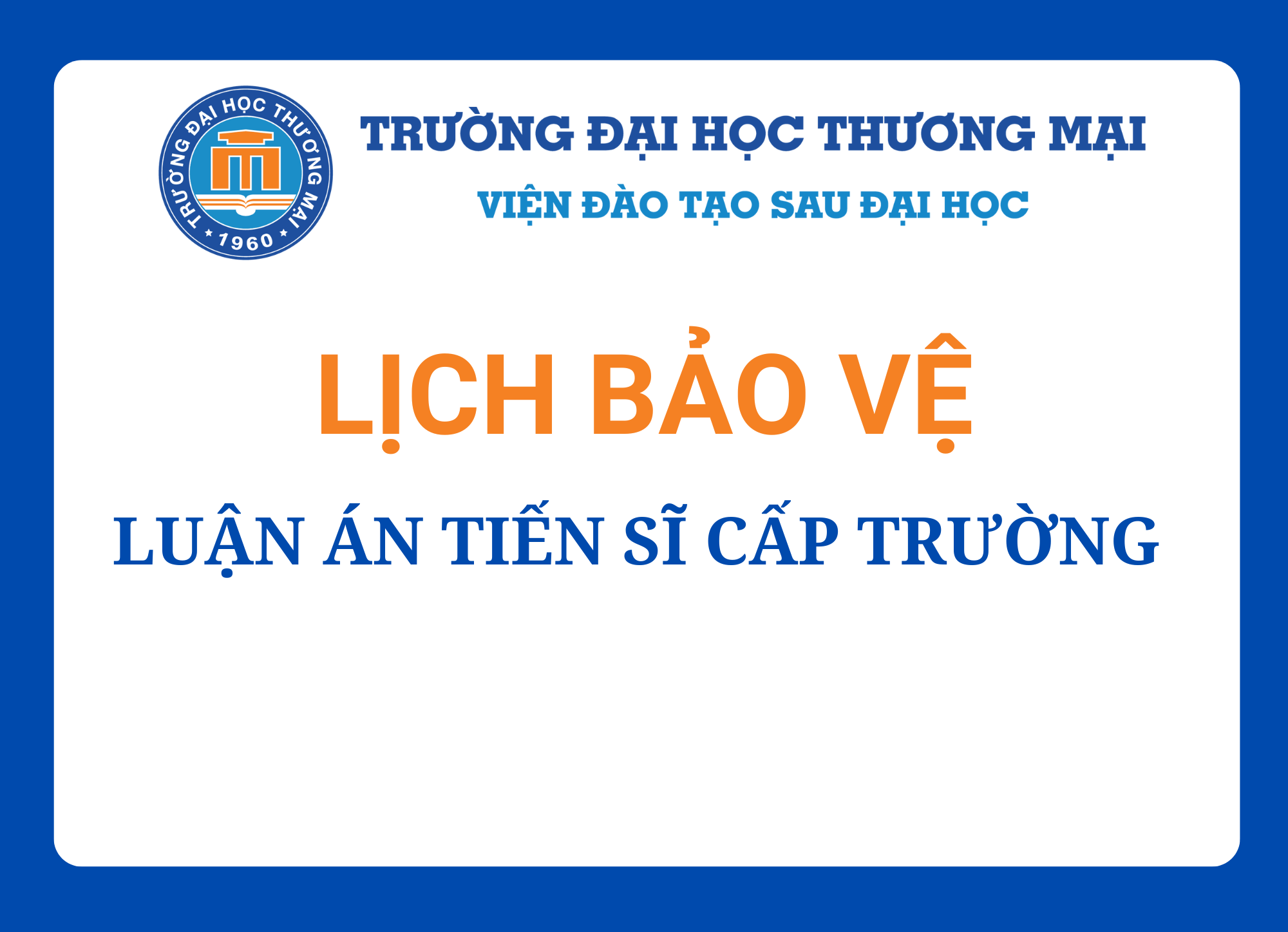 Nghiên cứu sinh Trần Mạnh Tường bảo vệ luận án tiến sĩ