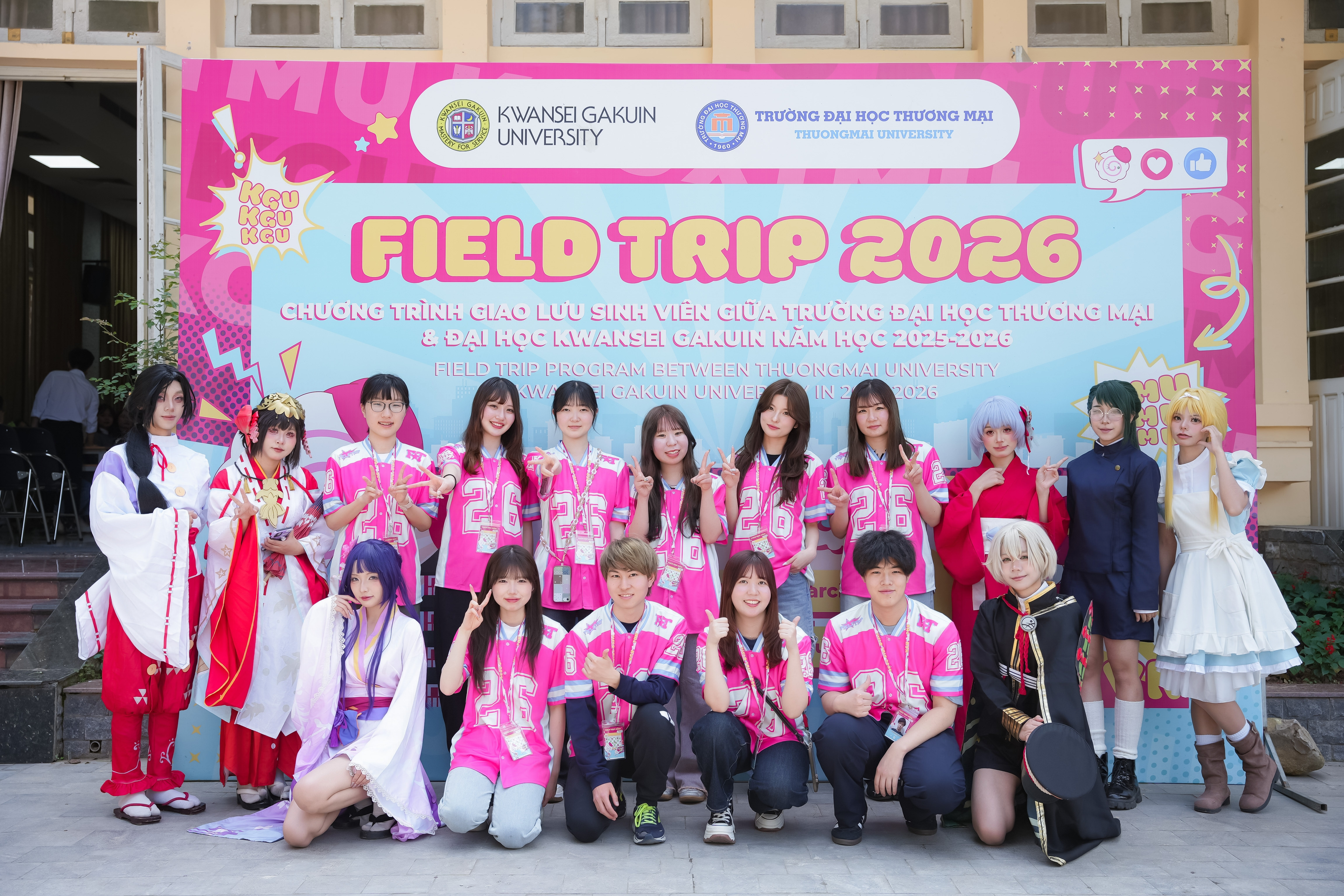 Tổng kết chương trình trao đổi học thuật và trải nghiệm thực tế Field Trip TMU × KGU 2026