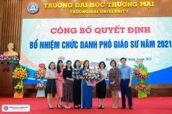 Chúc mừng TS Nguyễn Thị Thanh Phương – Phó viện trưởng Viện HTQT được bổ nhiệm chức danh Phó Giáo Sư 2021.
