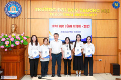 TRAO HỌC BỔNG NITORI 2023 CHO SINH VIÊN ĐẠI HỌC THƯƠNG MẠI