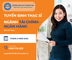 Thông báo tuyển sinh trình độ Thạc sĩ đợt 1 năm 2024