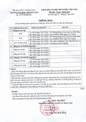 THÔNG BÁO Về Lịch đăng ký học tập Học kỳ 2 năm học 2024-2025 đối với sinh viên chính quy