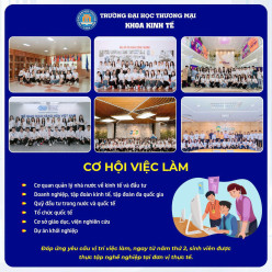 Cơ hội việc làm của sinh viên chuyên ngành Kinh tế và Quản lý đầu tư - Chương trình định hướng chuyên sâu nghề nghiệp quốc tế (IPOP)