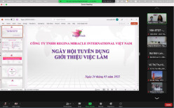 Nhìn lại ngày hội tuyển dụng của Công ty ReGna Miracle International Vietnam