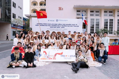 Tổng kết chuỗi hoạt động giao lưu sinh viên quốc tế giữa Trường Đại học Thương mại và Đại học Toulon - Hành trình tình bạn xuyên biên giới Pháp - Việt Nam