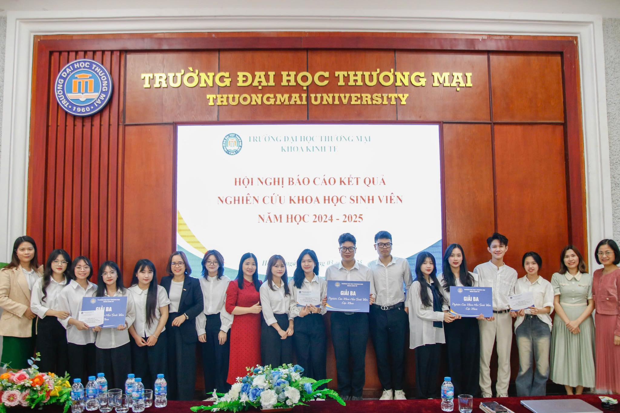 Hội Nghị Báo Cáo Kết Quả Nghiên Cứu Khoa Học Sinh Viên Khoa Kinh Tế Năm 