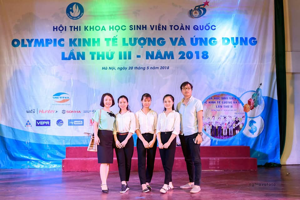 Hội thi Olympic Kinh tế lượng và ứng dụng 2018