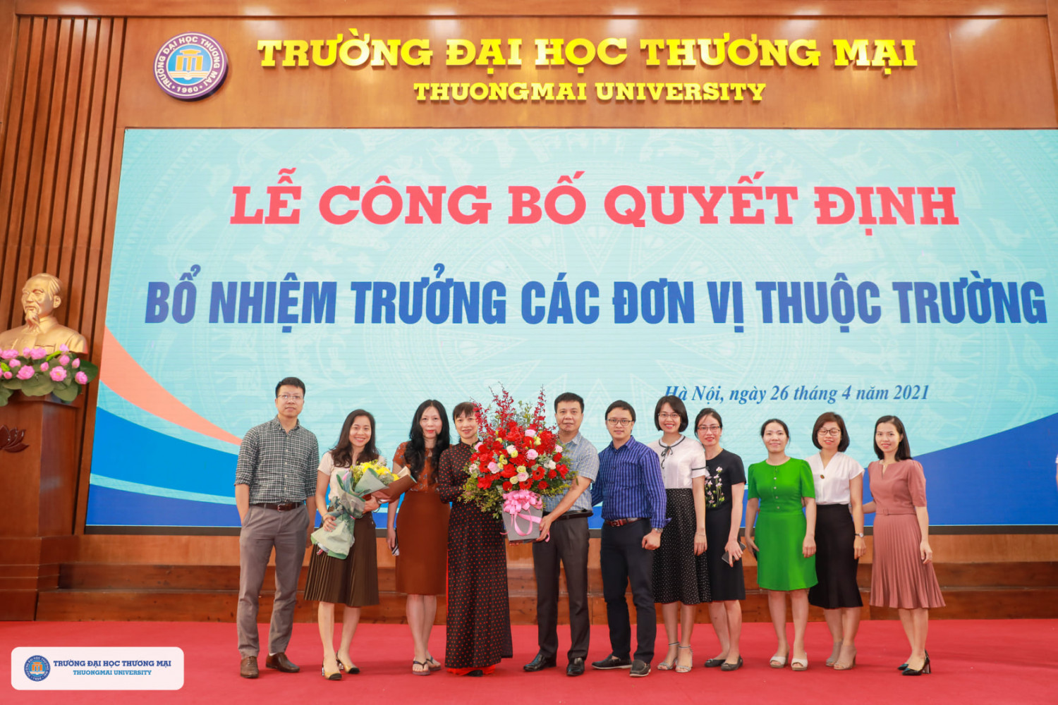 10 bổ nhiệm Trưởng các đơn vị thuộc Trường