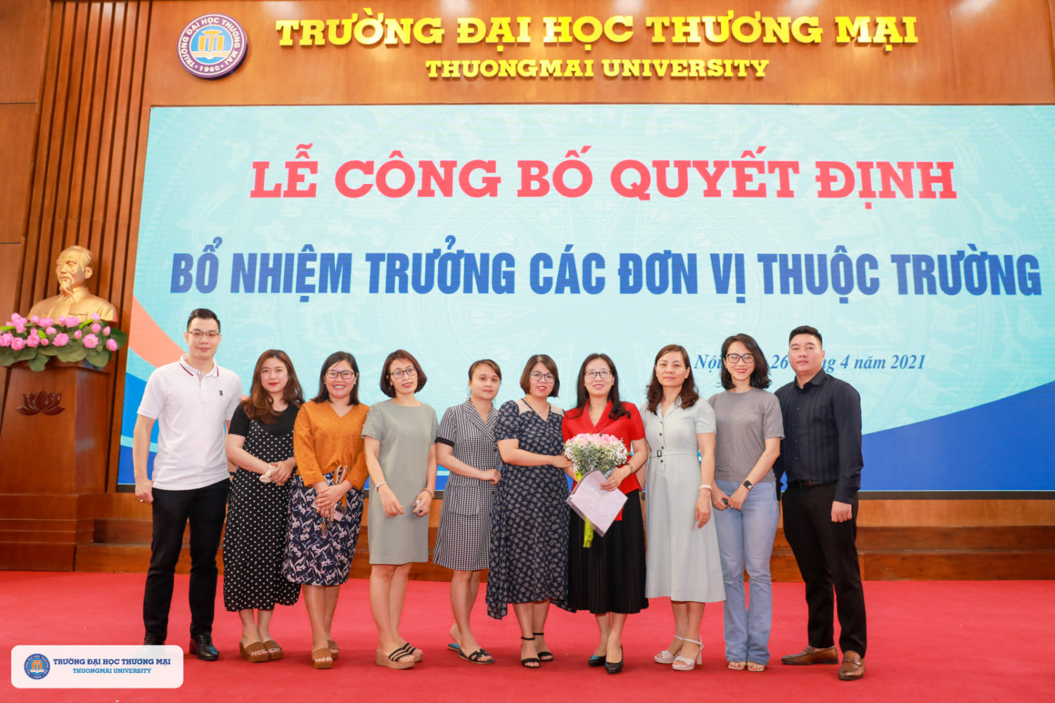 11 bổ nhiệm Trưởng các đơn vị thuộc Trường