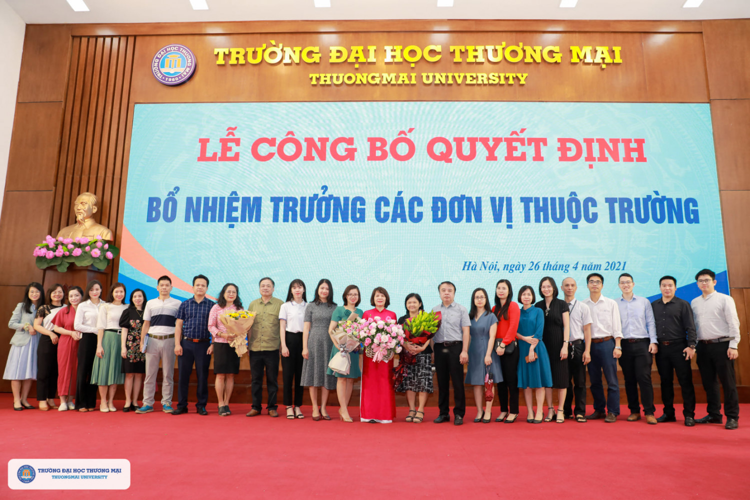13 bổ nhiệm Trưởng các đơn vị thuộc Trường