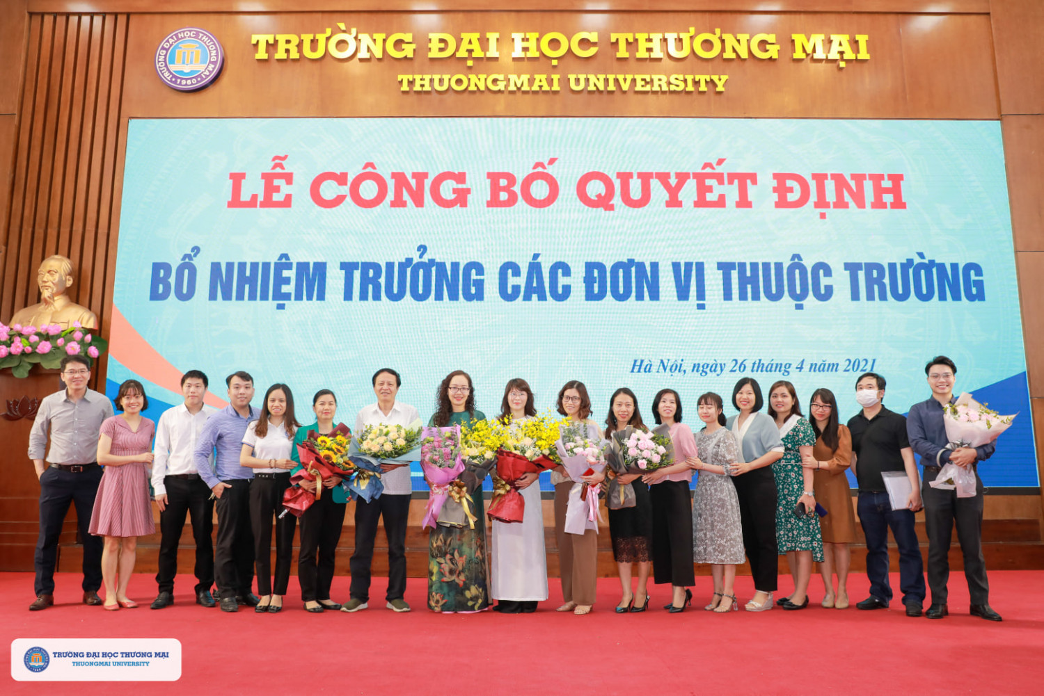 15 bổ nhiệm Trưởng các đơn vị thuộc Trường