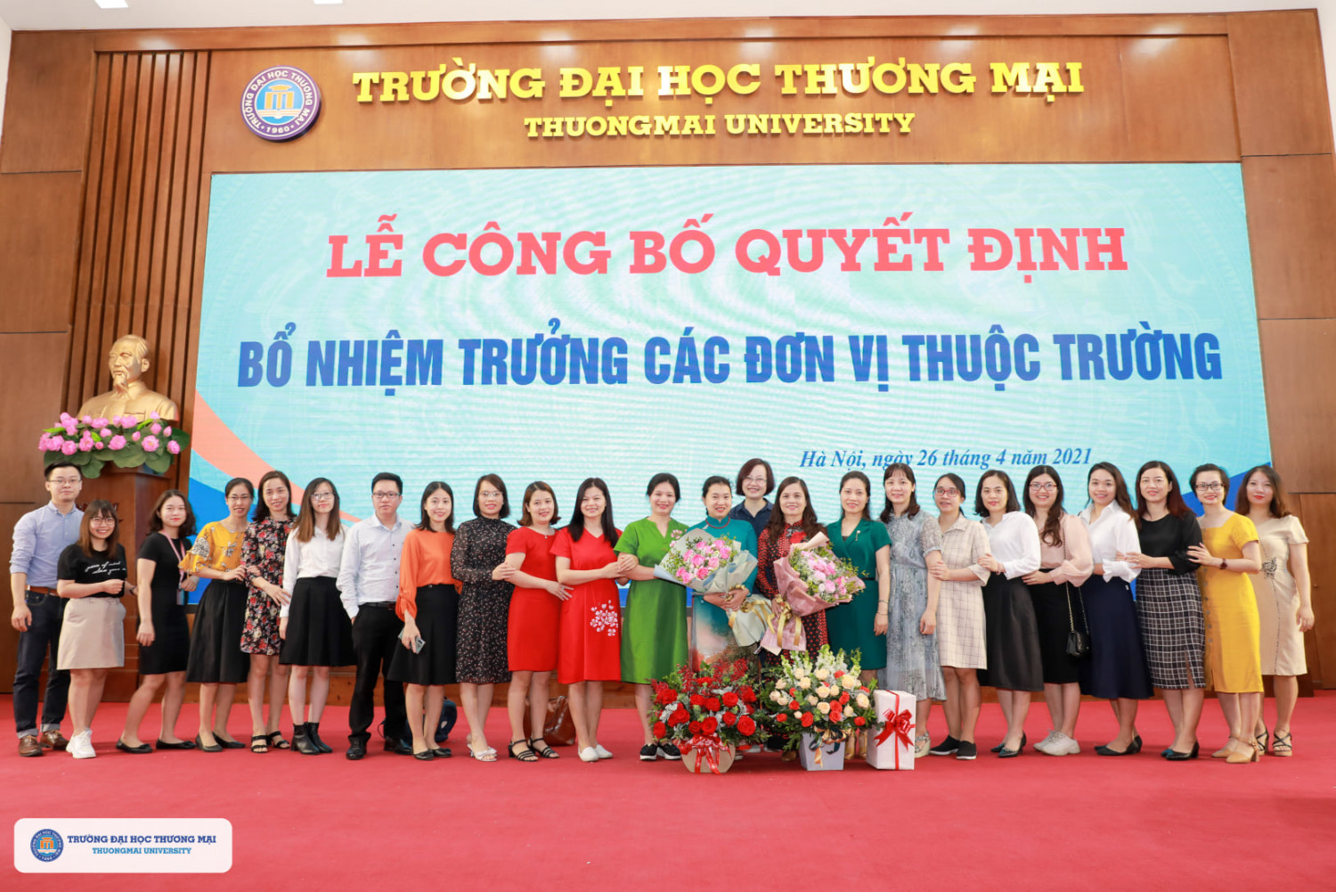20 bổ nhiệm Trưởng các đơn vị thuộc Trường