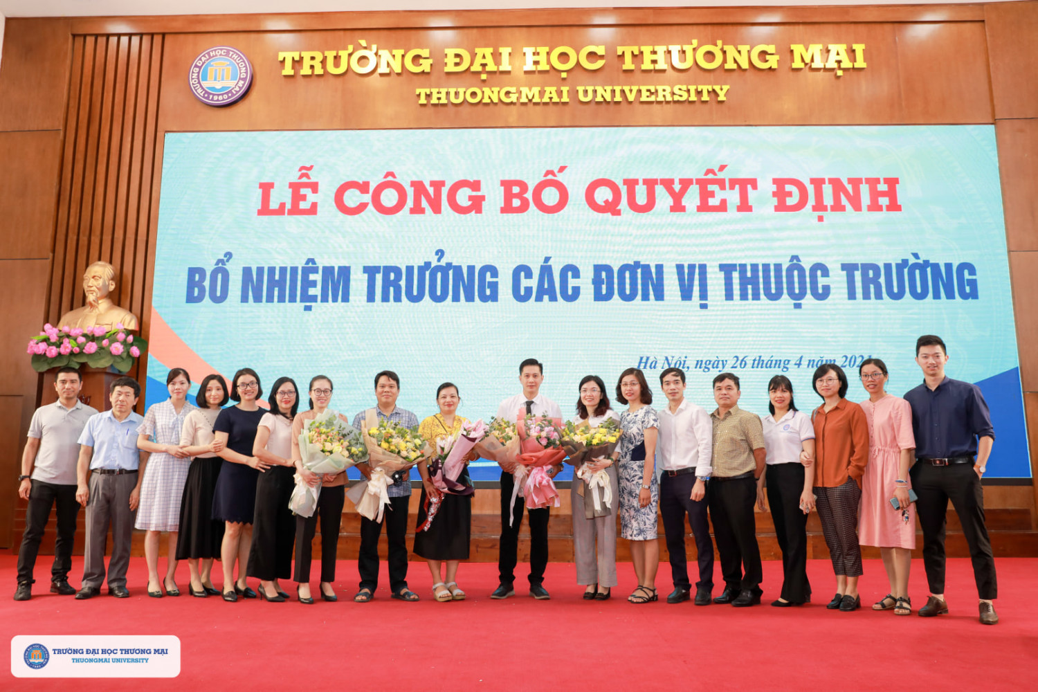 21 bổ nhiệm Trưởng các đơn vị thuộc Trường
