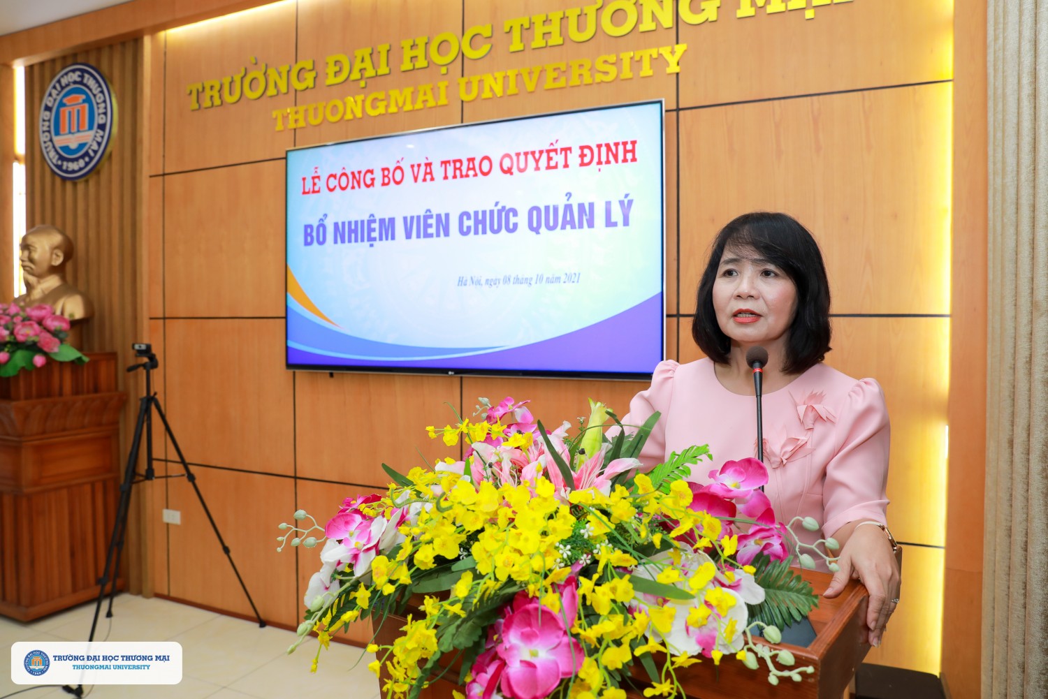 2cap Lễ công bố quyết định bổ nhiệm viên chức quản lý 08 10 2021