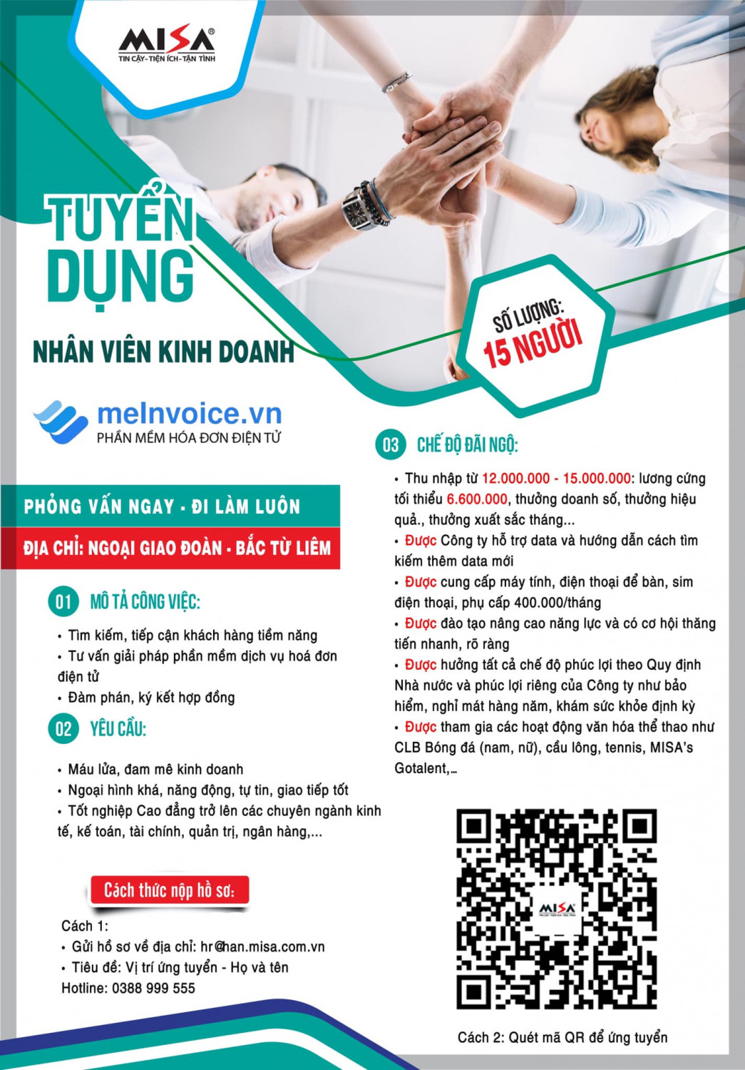 Tuyển dụng Misa