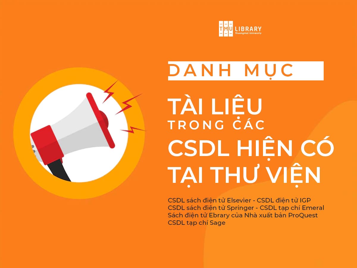 DANH MỤC TÀI LIỆU TRONG CÁC CSDL ĐIỆN TỬ HIỆN CÓ TẠI THƯ VIỆN